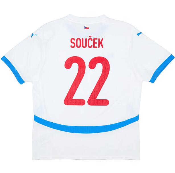 (image for) SOUČEK #22 Czech Away Jersey Euro 2024